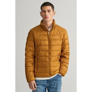 BUNDA GANT LIGHT DOWN JACKET hnedá XL