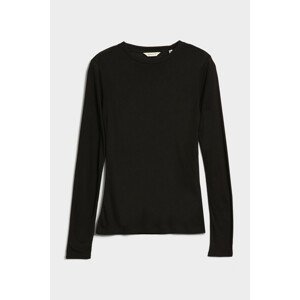 TRIČKO GANT SLIM LIGHTWEIGHT LS T-SHIRT čierna M