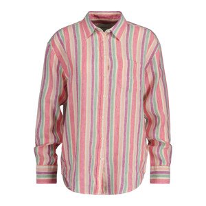 KOŠEĽA GANT REL LINEN MULTI STRIPED SHIRT rôznofarebná 32