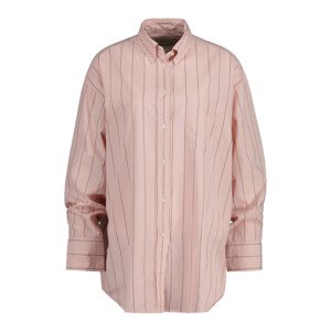 KOŠEĽA GANT OS LUXURY OXFORD BD STRIPED SHIRT ružová 32