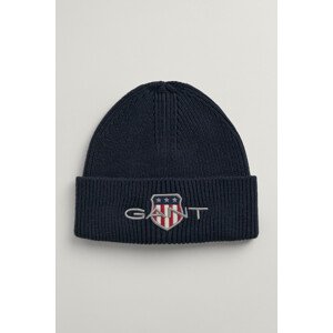 ČAPICA GANT ARCHIVE SHIELD BEANIE modrá S/M