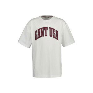 TRIČKO GANT OVERSIZED GANT USA T-SHIRT biela 170