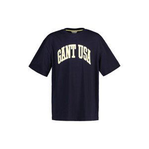 TRIČKO GANT OVERSIZED GANT USA T-SHIRT modrá 122/128