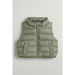 VESTA GANT U PUFFER VEST zelená 86