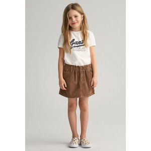 SUKŇA GANT MINI CORD SKIRT hnedá 98/104