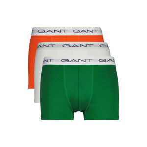 SPODNÁ BIELIZEŇ GANT TRUNK 3-PACK zelená S
