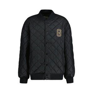 BUNDA GANT QUILTED GANT VARSITY JACKET čierna 122/128