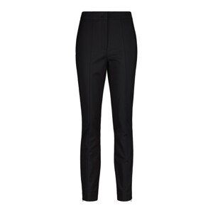 NOHAVICE GANT SLIM PINTUCK ZIP PANTS čierna 40