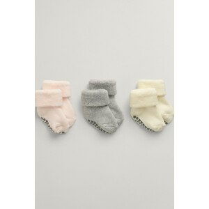 PONOŽKY GANT SOCKS 3-PACK GIFT BOX biela 10/12