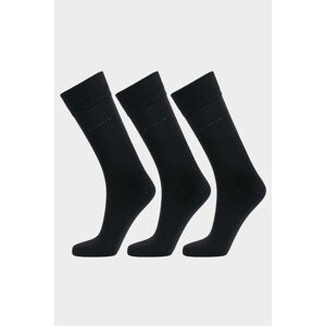 PONOŽKY 3-PACK GANT SOFT COTTON SOCKS 3-PACK čierna 43/45