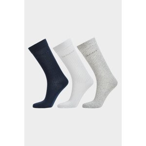 PONOŽKY 3-PACK GANT TONAL LOGO RIB SOCKS 3-PACK modrá 37/39