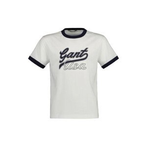 TRIČKO GANT CROPPED GANT USA SS T-SHIRT biela 134/140