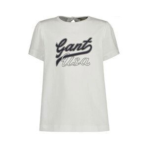 TRIČKO GANT A-LINE GANT USA SS TEE biela 92