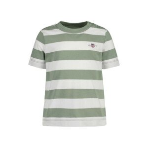 TRIČKO GANT STRIPED SHIELD SS T-SHIRT zelená 74