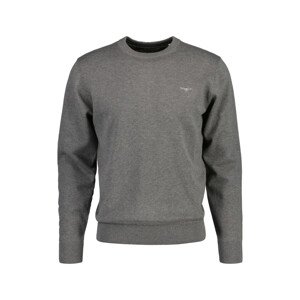 SVETER GANT CLASSIC COTTON C-NECK šedá XXXL