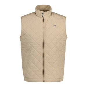 VESTA GANT QUILTED WINDCHEATER VEST hnedá M