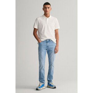 DŽÍNSY GANT EXTRA SLIM ACTIVE RECOVER JEANS modrá 32/32