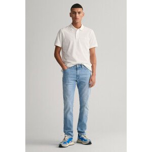 DŽÍNSY GANT EXTRA SLIM ACTIVE RECOVER JEANS modrá 35/32