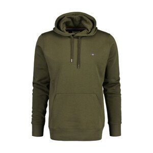 MIKINA GANT REG SHIELD HOODIE zelená S