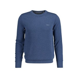 SVETER GANT COTTON PIQUE C-NECK modrá S