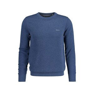 SVETER GANT COTTON PIQUE C-NECK modrá XL