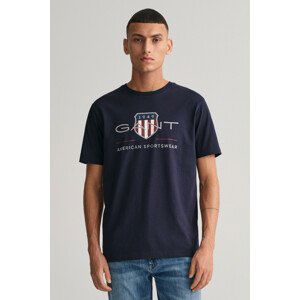 TRIČKO GANT REG ARCHIVE SHIELD SS T-SHIRT modrá L