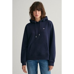 MIKINA GANT REL SHIELD HOODIE modrá XXL