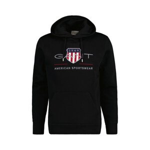 MIKINA GANT REG ARCHIVE SHIELD HOODIE čierna XL