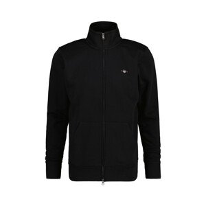 MIKINA GANT REG SHIELD FULL ZIP SWEAT čierna XS