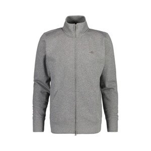 MIKINA GANT REG SHIELD FULL ZIP SWEAT šedá S