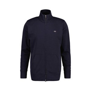 MIKINA GANT REG SHIELD FULL ZIP SWEAT modrá S