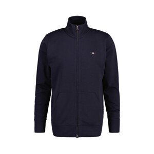 MIKINA GANT REG SHIELD FULL ZIP SWEAT modrá L