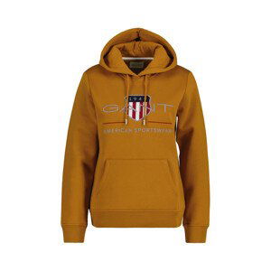 MIKINA GANT REL ARCHIVE SHIELD HOODIE hnedá XS