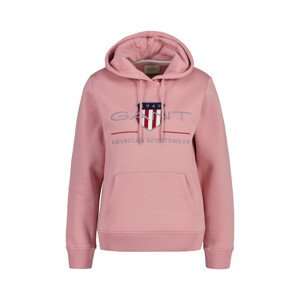 MIKINA GANT REL ARCHIVE SHIELD HOODIE ružová M