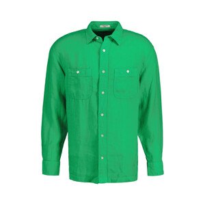 KOŠEĽA GANT REL GMNT DYED LINEN SHIRT zelená S