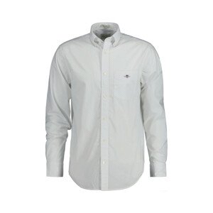 KOŠEĽA GANT REG MICRO DOT POPLIN SHIRT biela S