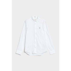 KOŠEĽA GANT SLIM POPLIN SHIRT WHITE