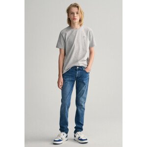 DŽÍNSY GANT SLIM JEANS modrá 146/152