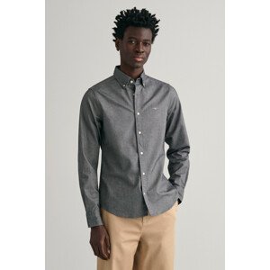 KOŠEĽA GANT SLIM OXFORD SHIRT čierna S