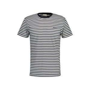 TRIČKO GANT STRIPED SS T-SHIRT modrá XS