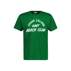 TRIČKO GANT CEDAR GRAPHIC T-SHIRT zelená XXL