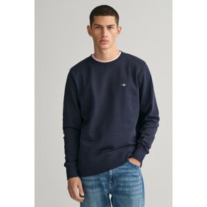 MIKINA GANT REG SHIELD C-NECK SWEAT modrá S