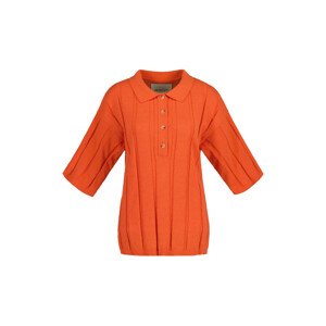 SVETER GANT TERRY RIB POLO oranžová XS