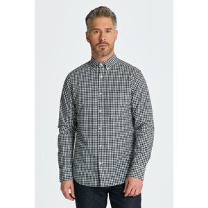 KOŠEĽA GANT REG POPLIN GINGHAM SHIRT čierna S