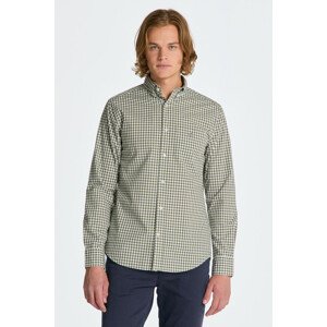 KOŠEĽA GANT REG POPLIN GINGHAM SHIRT zelená M