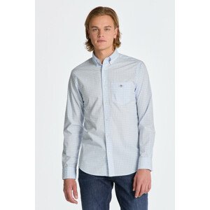 KOŠEĽA GANT REG POPLIN GINGHAM SHIRT modrá M