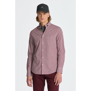 KOŠEĽA GANT REG POPLIN GINGHAM SHIRT červená S