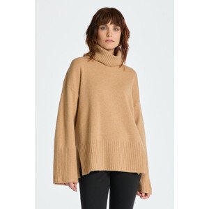 ROLÁK GANT D1. LOUNGE ROLLNECK SWEATER hnedá XXS