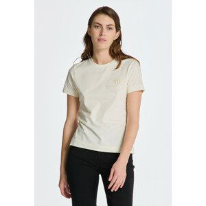 TRIČKO GANT REG TONAL SHIELD SS T-SHIRT biela L