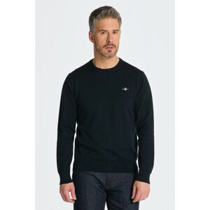 SVETER GANT CLASSIC COTTON C-NECK modrá M